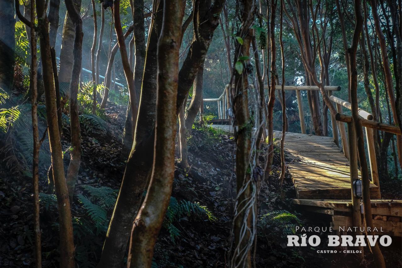 Parque Natural Rio Bravo Lodge Кастро Экстерьер фото
